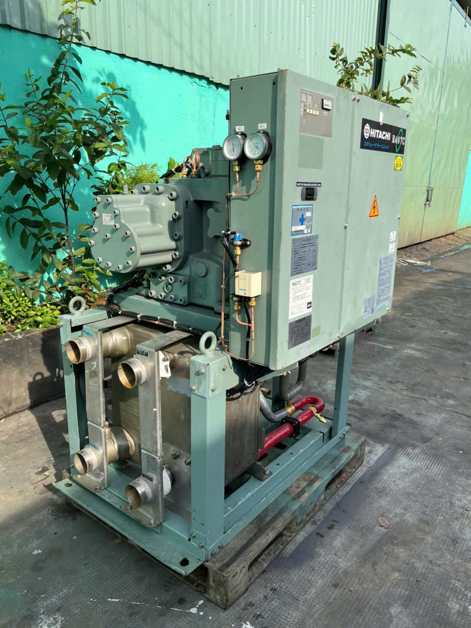 Cho thuê máy chiller HITAICHI R407C