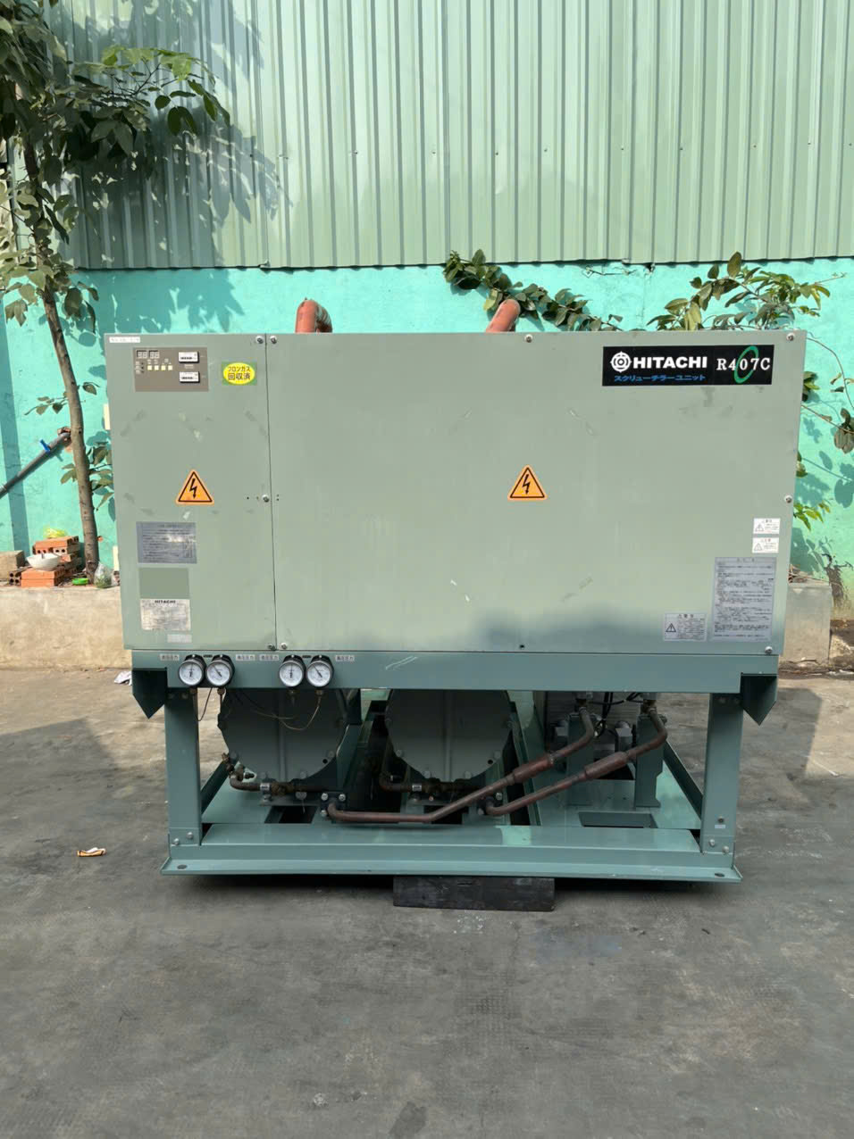 Cho thuê máy chiller HITAICHI R407C